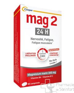 MAG 2 MAGNESIUM 24H 40 TABLETTEN