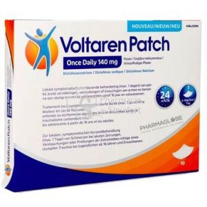 VOLTAREN PATCH ONCE DAILY 140MG 10 Patchs - Anti -inflammatoires ...