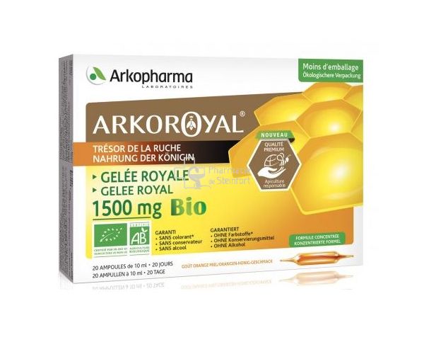 ProRoyal - Ampoules de Gelée Royale Bio 1500 mg - Phytoceutic