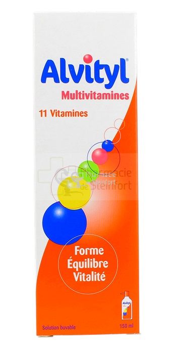 ALVITYL MULTIVITAMINES SIROP 150 ML - Multivitamines - Pharmacie de  Steinfort